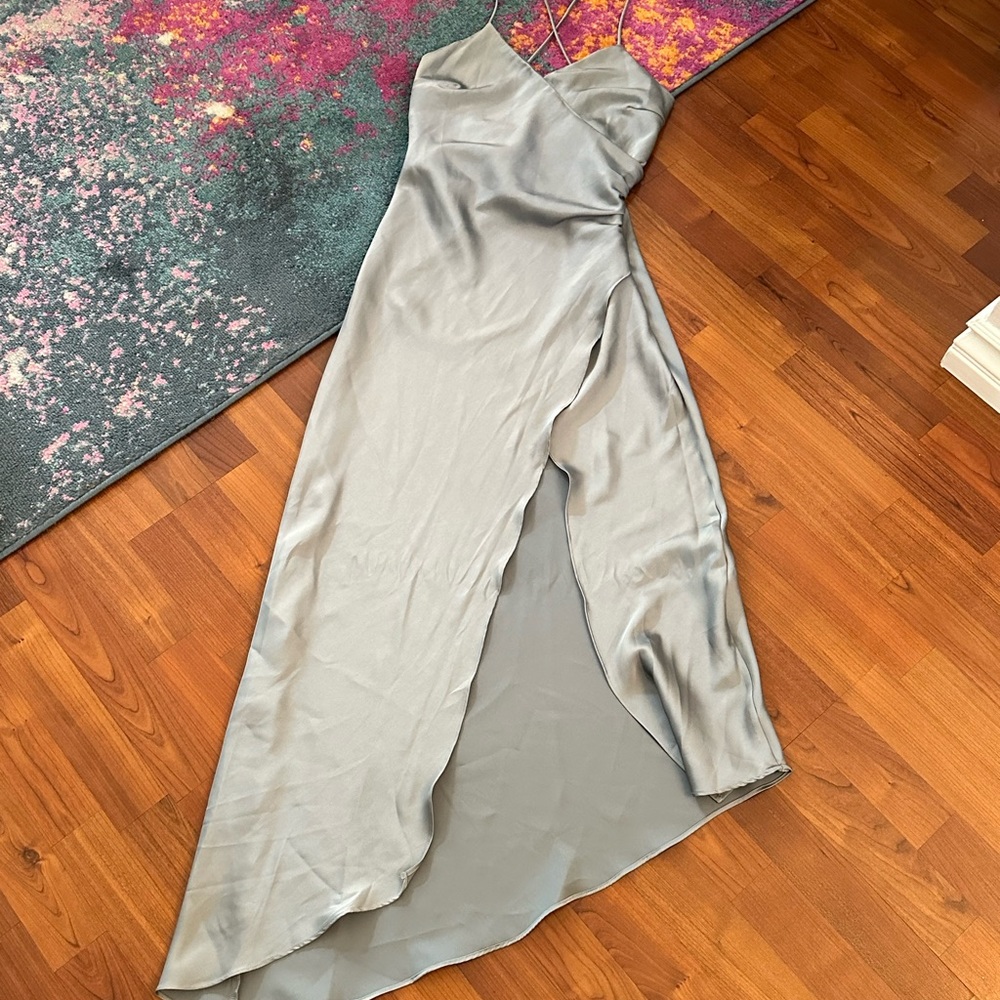 Hp Edit By Nine Asymmetrical Formal With Long Sid… - image 1